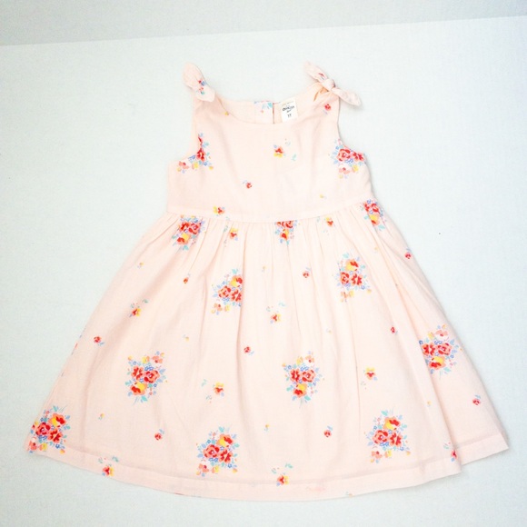 OshKosh B’gosh light pink floral dress (3T) - Picture 9 of 10